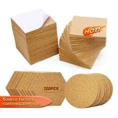 Pláta corc nádúrtha coaster Chorcaí